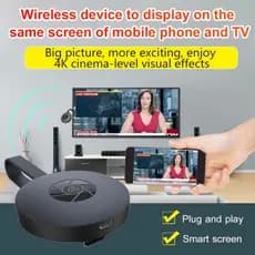 【Fácil de Usar】 Wireless HDMI Screen Mirroring Adapter / Adaptador HDMI Sem Fio/Espelhamento de Tela/Projeção de Tela