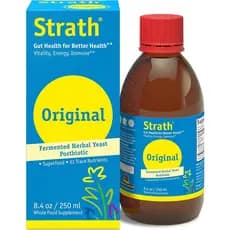 Postbiótico de Levedura Herbal Fermentada Strath - (8.4 Fl oz) Suplemento Alimentar Nutricional Diário Líquido |   Supor