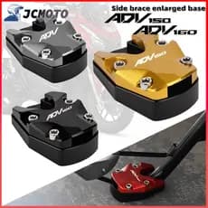 Para HONDA ADV 160 150, Alargador de Apoio Lateral CNC para Motocicleta, Capa de Proteção para ADV160 ADV150 Modificado