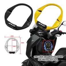 Acessórios Xmax: Protetor de Botão de Ignição e Fechadura Elétrica para YAMAHA XMAX300 300 X-MAX300 2 OKAZ