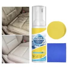 Limpador de Espuma Multiuso 60ml, para Assentos de Carro, Agente Poderoso para Sofás e Móveis de Veículos, Limpador Domé
