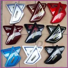 [Acessórios para Motocicletas] Capas Laterais Esquerda e Direita do Suporte da Bateria Suzuki Gn125 WJ8O