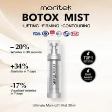 MORITEK BOTOX MIST (Tamanho Normal 30ML) |   Cuidados com a Pele dos EUA, Lifting em 30 SEGUNDOS, Antienvelhecimento, Es
