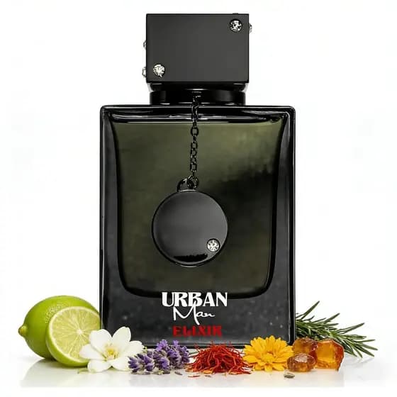 FODIEME Club Urban Man Elixir para Homens Eau de Parfum Spray, 3.6 fl oz