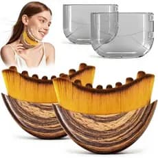 Escova Facial para Contorno Linfático – Antinchaço, Desintoxicação e Lifting, Melhora o Brilho e a Absorção da Pele – Ma