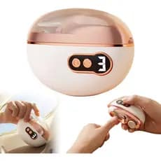 Cortador de Unhas Elétrico com Polimento, Luz LED, Coletor de Unhas para Adultos, Idosos, Homens, Mulheres, Novo 2026, 3