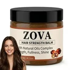 Bálsamo com Mistura de Óleos de Batana, Rícino, Argan e Alecrim para Cuidado Capilar, Tratamento Nutritivo Profundo para