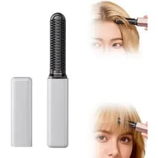 Mini Alisador de Cabelo para Franjas, Novo Alisador Mini Sem Fio 2026 Recarregável por USB Tipo C, Alisadores de Cabelo