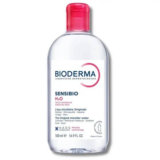 Bioderma - Sensibio - Água Micelar H2O - Removedor de Maquiagem - Limpador Facial para Pele Sensível MV1J