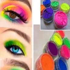 Kit com 6 sombras néon carnaval