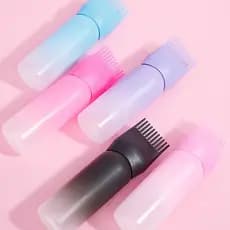 Pente Frasco Aplicador De Tintura P/ Cabelo COR aleatório