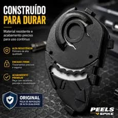Kit Reparo Fixador De Viseira Capacete Peels Spike Compatível Com Linha Spike Completa