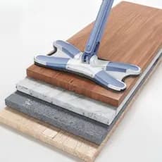 Mop Giratório 360 Esfregão Mágico Limpeza De Piso Rodo Limpa Chão Multiúso Twist Flat Microfibra Sem Balde