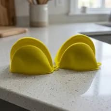 Luva Térmica Cozinha Pegador De Panela Silicone Premium Bico De Pato Resistente Ao Calor Forno Airfryer