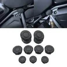 Tampas para Furos do Quadro para BMW R1200GS / R1250GS (2014-2023) - Acessórios para Motocicletas HBBY