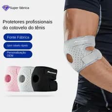 Cotoveleiras esportivas, pressurizadas, fixas, respiráveis, cobertura para a articulação do cotovelo, capa protetora, ma
