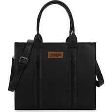 Montana West × Bolsas Tote Wrangler para Mulheres, Bolsas de Mão com Alça Superior para Trabalho