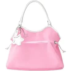 Bolsa Jelly Tote Y2K, Bolsa de Ombro PVC Hobo para Mulheres, Bolsa de Verão para Praia e Piscina, Bolsa de Moda Vintage