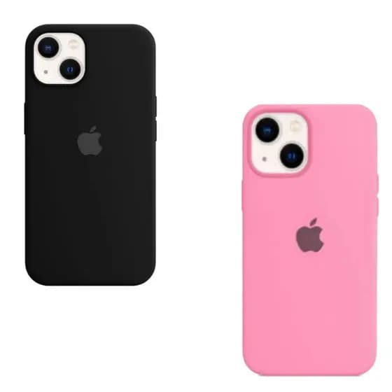 Capa Premium Silicone Aveludada Proteção Total Antichoque Luxo Resistente Para iPhone 13