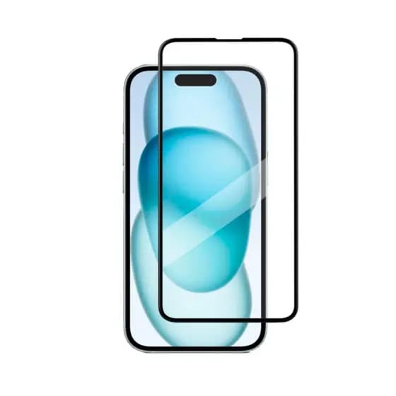Película Vidro Premium Anti Impacto Tela Full Alta Proteção Para iPhone 15, 15 Pro e 15 Pro Max