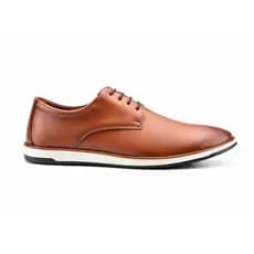 Sapato Social Masculino Casual Confortável Couro Sintético Leve Antiderrapante Elegante