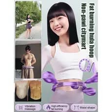 【Queima Calórica Eficiente】Hula Hoop Inteligente Ajustável para Mulheres/Exercício em Casa/Fitness/Contador