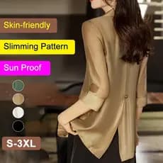 【Estilo Elegante】Chamarra De Traje Ligero Y Fino De Verano Para Mujeres/Blazer Casual/Casaco Feminino