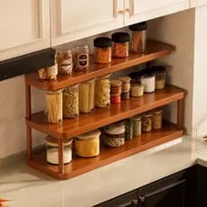 Prateleira de mesa simples pequena bancada conjunto chá suporte copo água mesa jantar escritório organizar Rack armazena