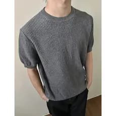 Camiseta de manga curta masculina Street Wear verão solto meia manga 2024 novo estilo influenciador tendência ins simple