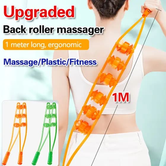 [Relaxamento Diário] Massageador Portátil de Pescoço/Costas/Corpo Inteiro/Rolo de Massagem