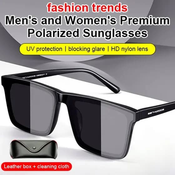 [Proteção UV400] Conforto Para Dirigir / Óculos De Sol Para Rosto Grande / Retro / Motorista / Homens/Mulheres