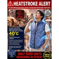 [Perfeito para o Verão]【Resfriamento Imediato!】Roupa de Verão/Clima Quente/Jaqueta com Ventilador
