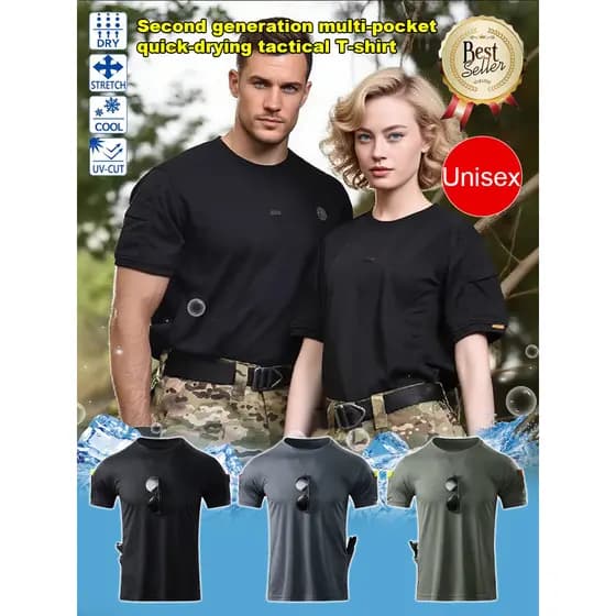 [Ideal para Atividades] Quickdrying II Tshirt Camiseta/Esporte/Tática/Secagem Rápida/Confortável