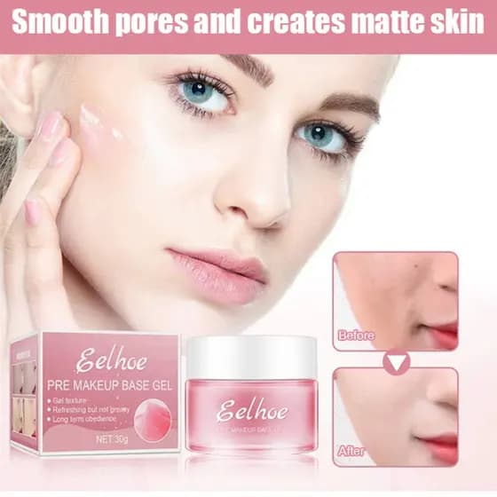 【Hidratação Profunda】Smooths And Hydrates Skin EELHOE Primer Gel Para Pele/Primer Facial/Preparação Da Pele