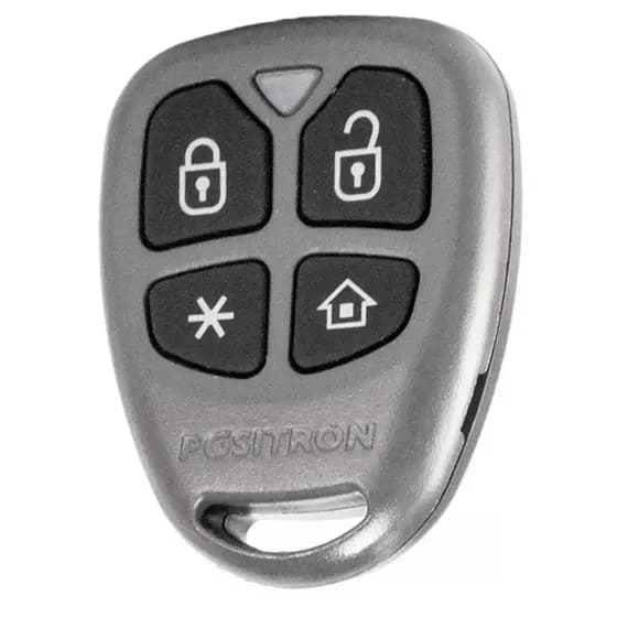 Controle Remoto Alarme Positron PX46 Presença 4 Botões Completo