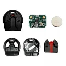 Controle Remoto Cabeça Fiat Original Alarme Positron Palio Uno Siena