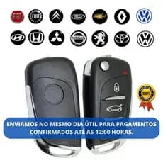 Chave Canivete Positron Modelo Citroen Multimarcas Flex