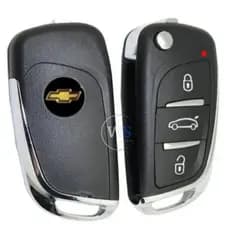 Chave Canivete GM Chevrolet Cromada Alarme Positron Modelo Citroen