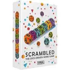 Viral Studios Scrambled The Dice-Drive, jogo de palavras, jogo de festa de ritmo acelerado |   Mande feitiços, grite e v