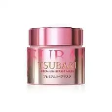 TSUBAKI Máscara capilar reparadora multiefeito de cuidado em flor de cerejeira 180g rosa brilhante versão repa