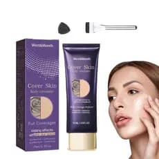 Perfeitor de Tom de Pele para Todo o Corpo, Perfeitor de Cobertura Corporal, Creme de Base Corporal à Prova d'Água e de