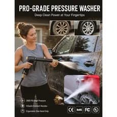 [Ideal para Carros] Conjunto de água de alta pressão para lavagem de carros / Kit de Limpeza / Pistola de Água Alta