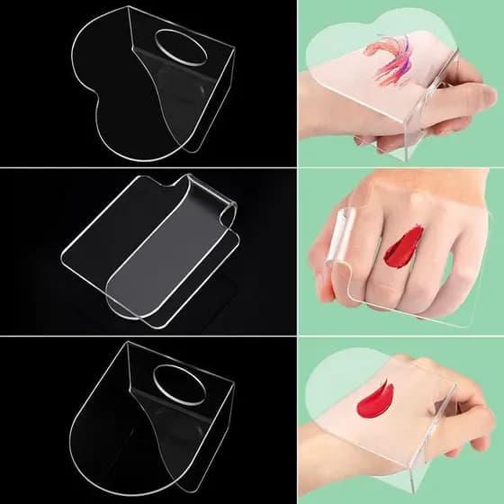 Nova paleta de acrílico paleta de beleza paleta de base líquida ferramenta pintura Manicure conjunto