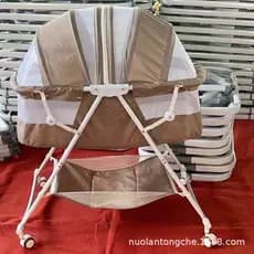 Berço dobrável móvel recém-nascido cama multifuncional berço portátil cama de enfermagem cama de bebê