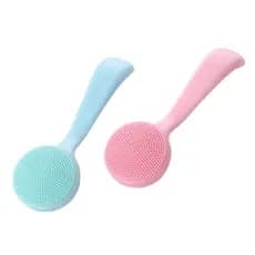 Silicone macio rosto lavagem escova removedor de maquiagem escova rosto ferramenta beleza portátil escova de limpeza Man