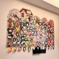 Placa de feltro de feijão expositor artesanal diy produto acabado quadro de exibição de armazenamento ornamentos decorat