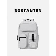 Boss Denton Mochila Masculina Novo Estilo 2026 Moda Estudante Universitário Campus Computador de Grande Capacidade Mochi