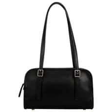 Bolsa de Ombro com Zíper MINKARS com Pingente de Cereja - Bolsa de Moda Feminina, Bolsas de Designer