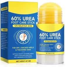 Creme de Ureia 60% Creme de Ureia 60% Bastão para Cuidado dos Pés Hidratação Profunda e Rápida Absorção Esfoliação Suave