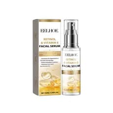 EELHOE Sérum Facial Noturno com Retinol e Vitamina E - Essência Hidratante e Iluminadora para a Pele